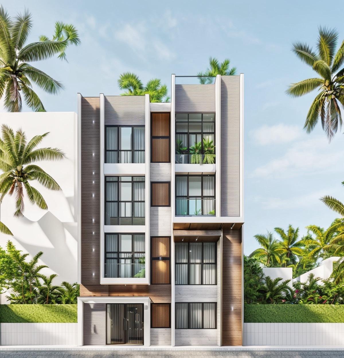 Nhà Liền Kề Cao Tầng